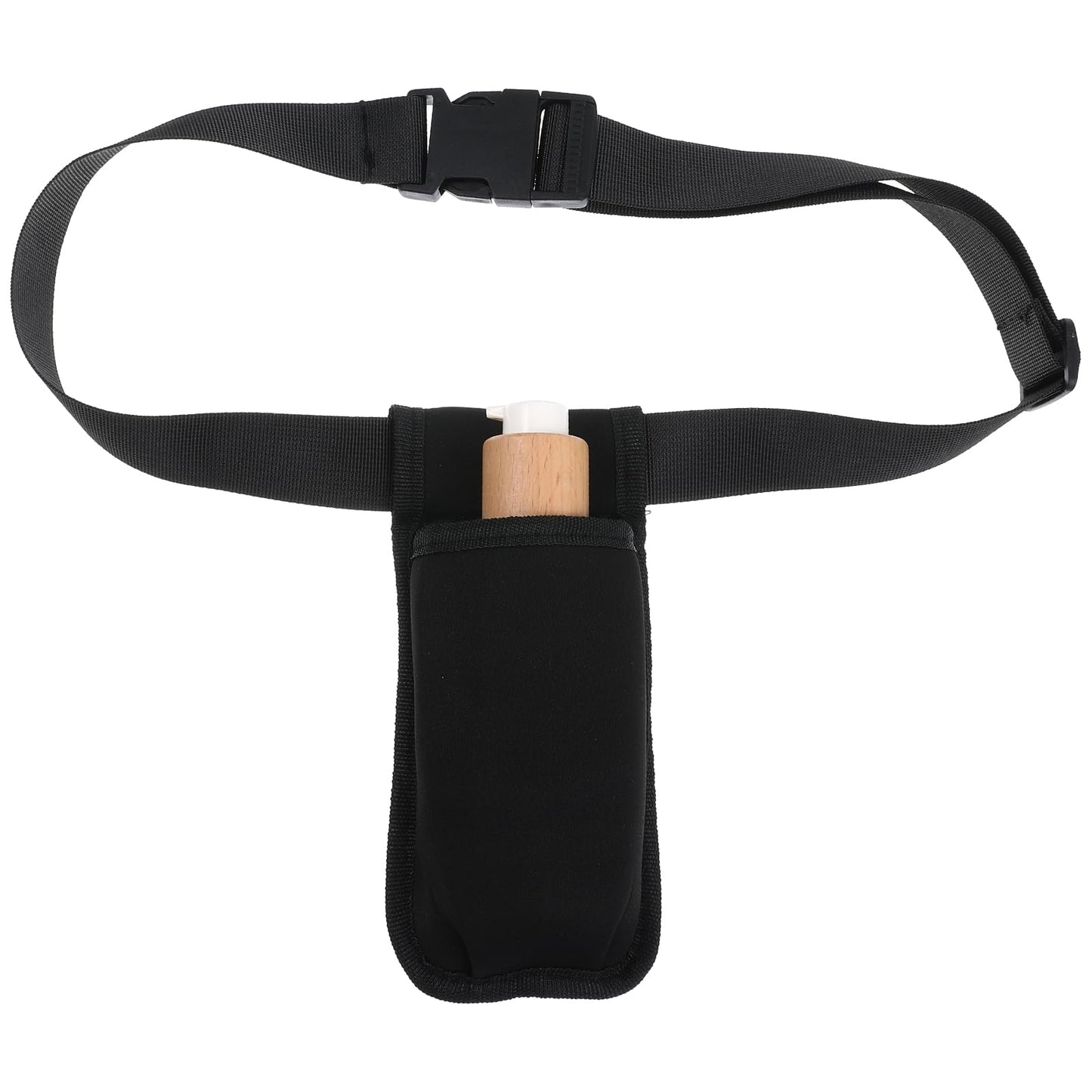 ElevateTech Massage Bottle Bag Waist Holder โ Adjustable Neoprene Pouch for Oils & Lotions