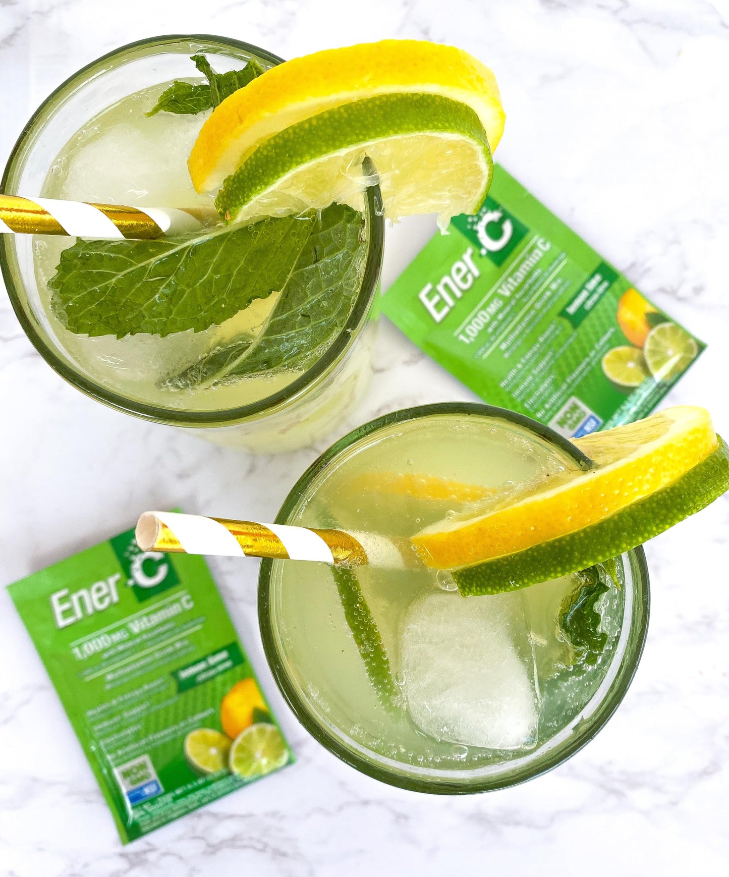 Ener-C Multivitamin Drink Mix โ Lemon Lime (30 Count) | Hydration & Immune Support