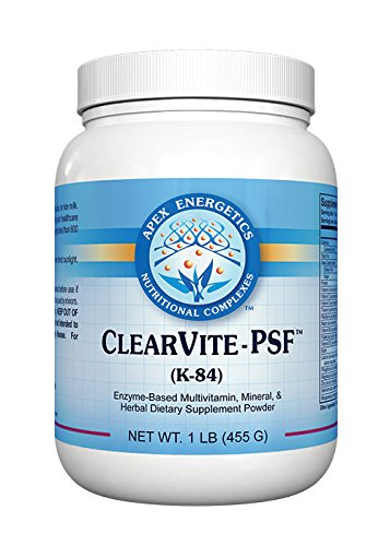Energetics Clearvite - PSF (K-84), net wt 1LB (455 g)