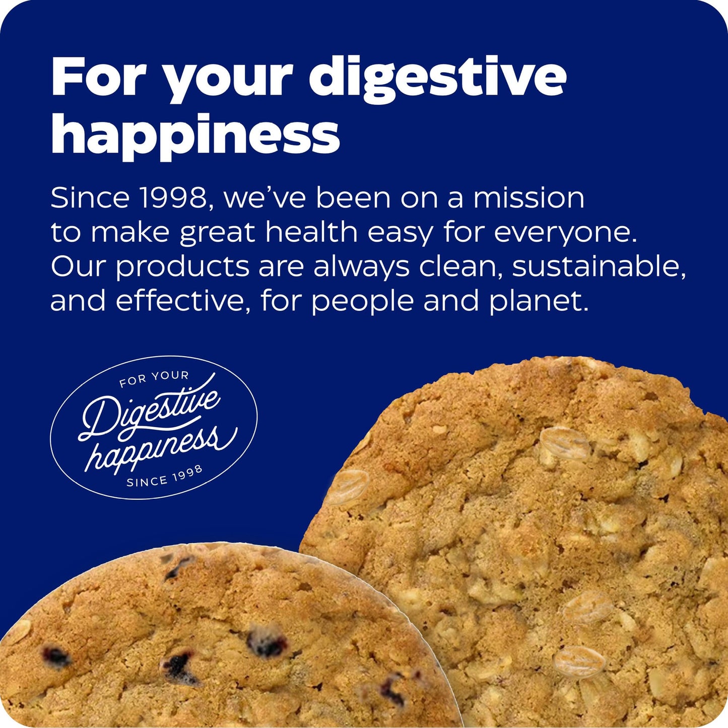 Enzymedica Digest Gold Fiber+ Cookies โ Harvest Oat (16 Cookies)