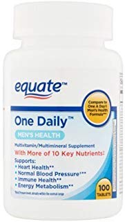 Equate One Daily Men's Multivitamin Multimineral โ 100 Tablets