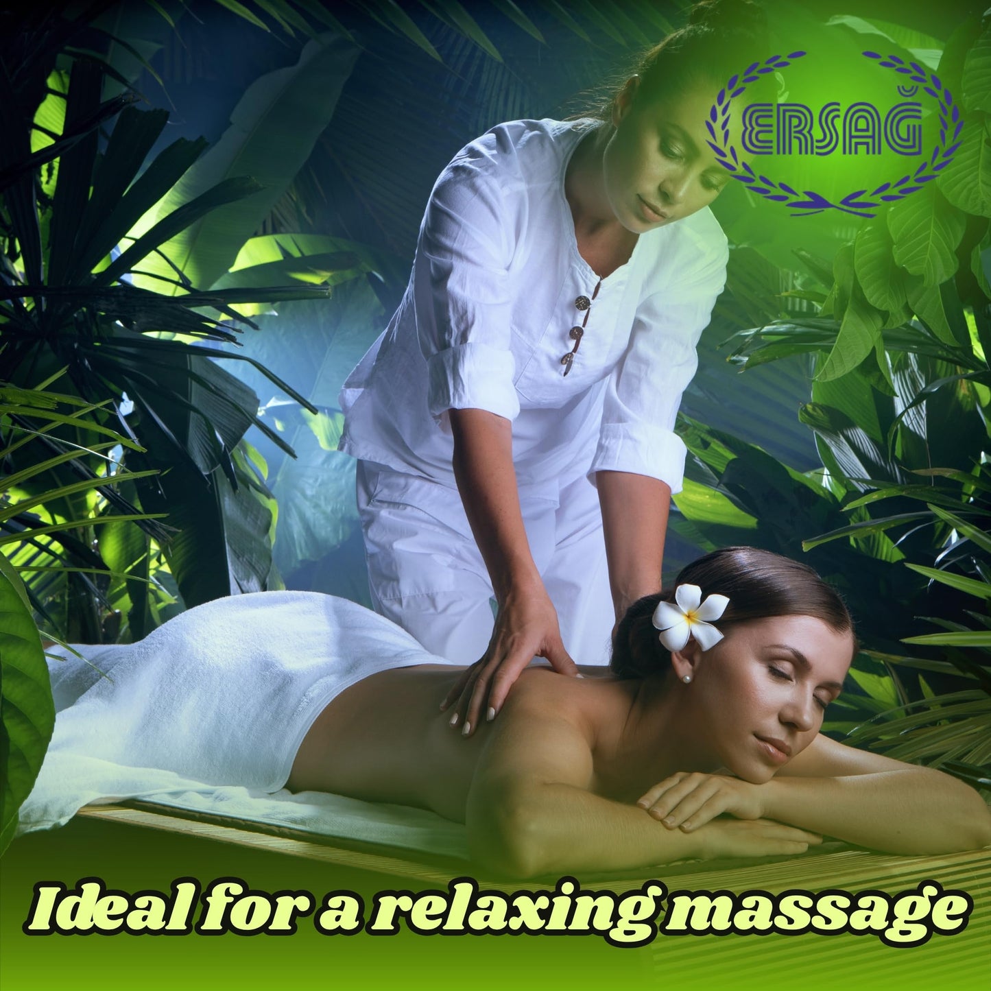 Ersay Clean Ball Massage Cream โ Headache Relief, Aloe Vera, 3.5oz (2 Pack)
