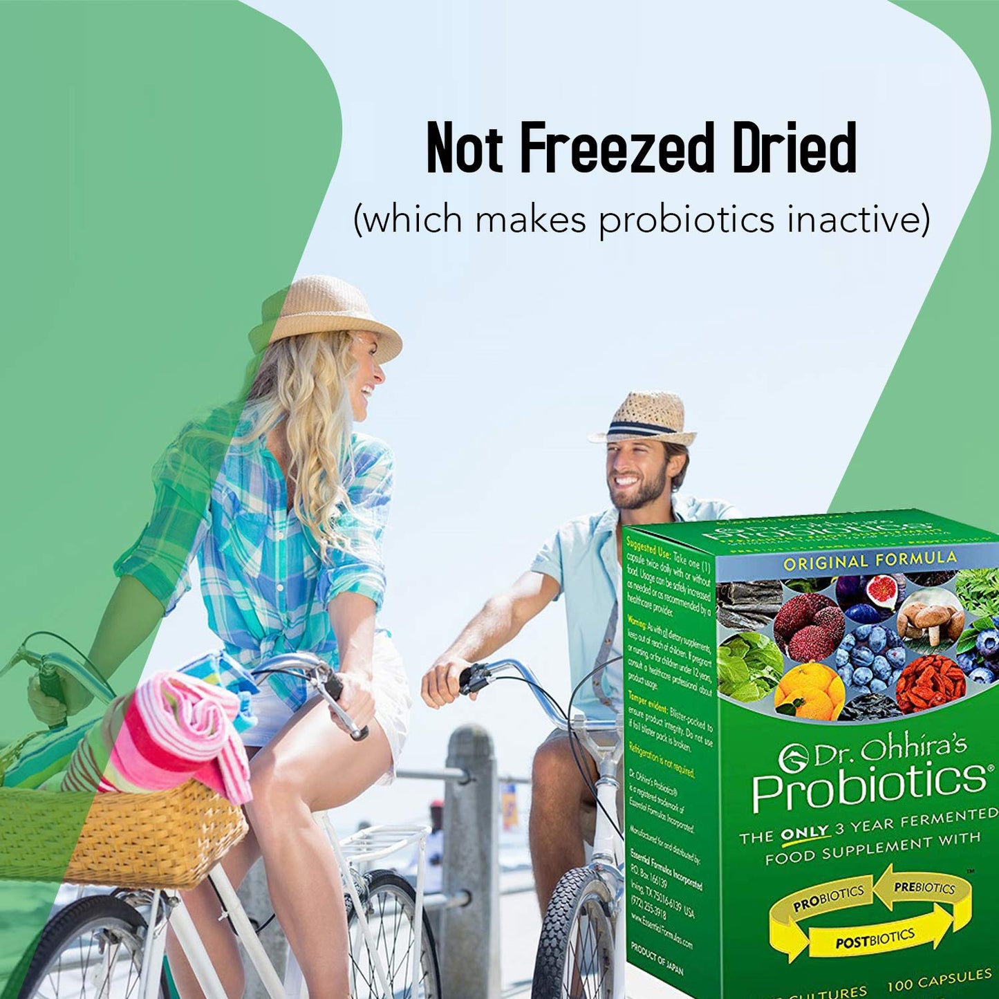 Dr. Ohhira's Probiotics Daily Original Formula โ 100 Caps + Travel Pack | Essential Formulas