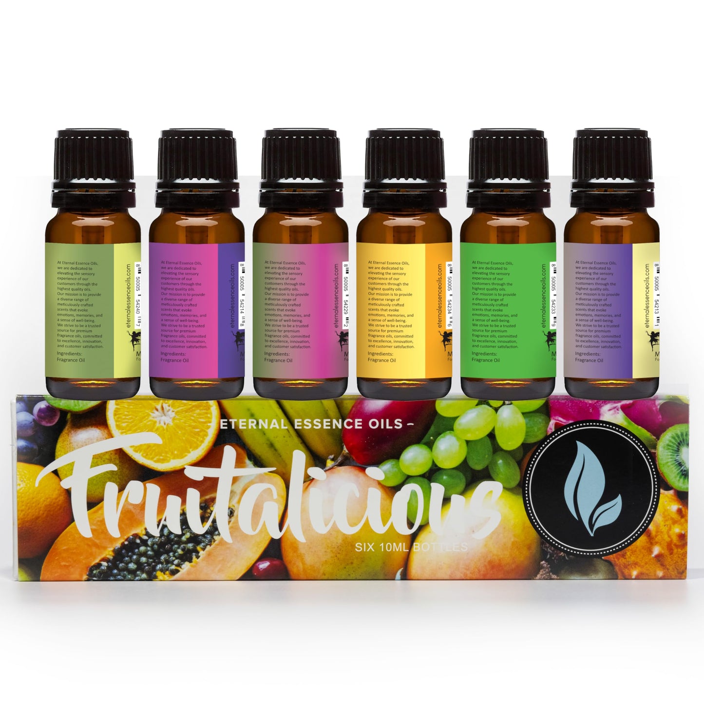 Eternal Essence Oils Fruitalicious Set of 6 โ Premium Fragrance Oils (10ml each)