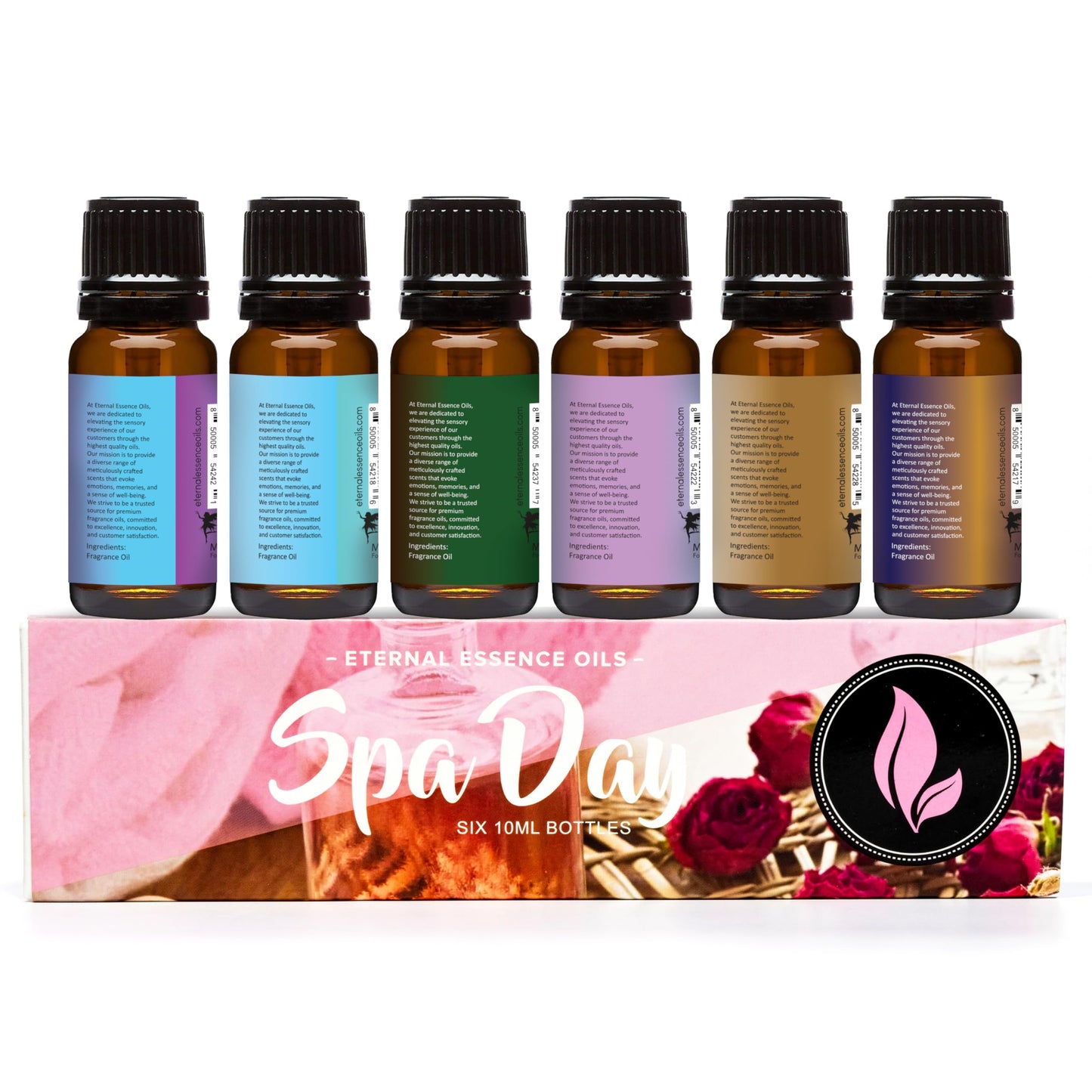Spa Day Set of 6 Premium Fragrance Oils โ Eternal Essence Oils (10ml each)