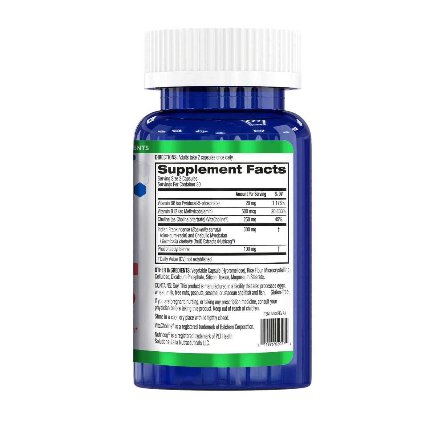BioTrust Eternal Mind β Memory & Focus Brain Supplement, 30 Servings