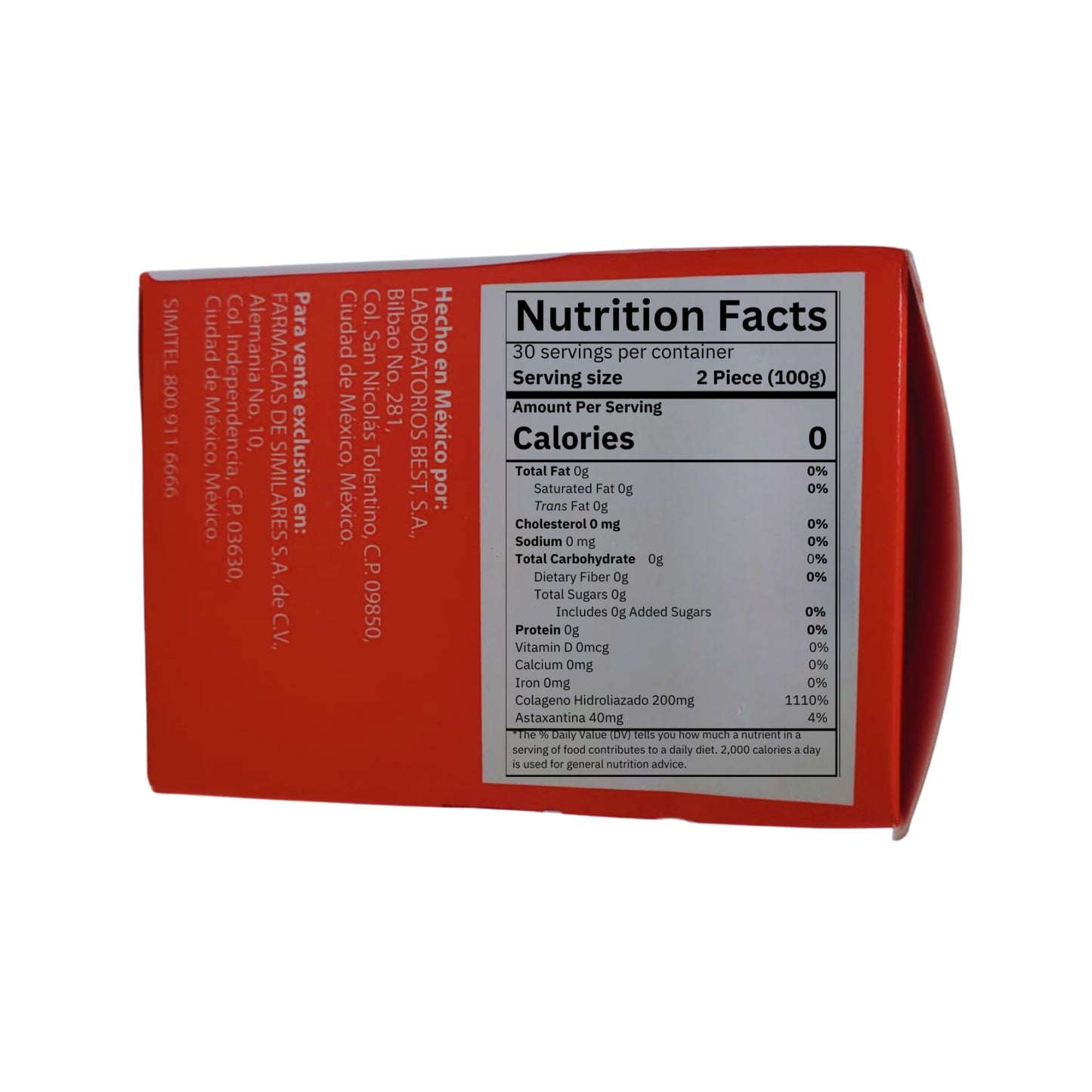 Five Brothers Eternal Secret: Astaxanthin + Hydrolyzed Collagen โ 30 Capsules