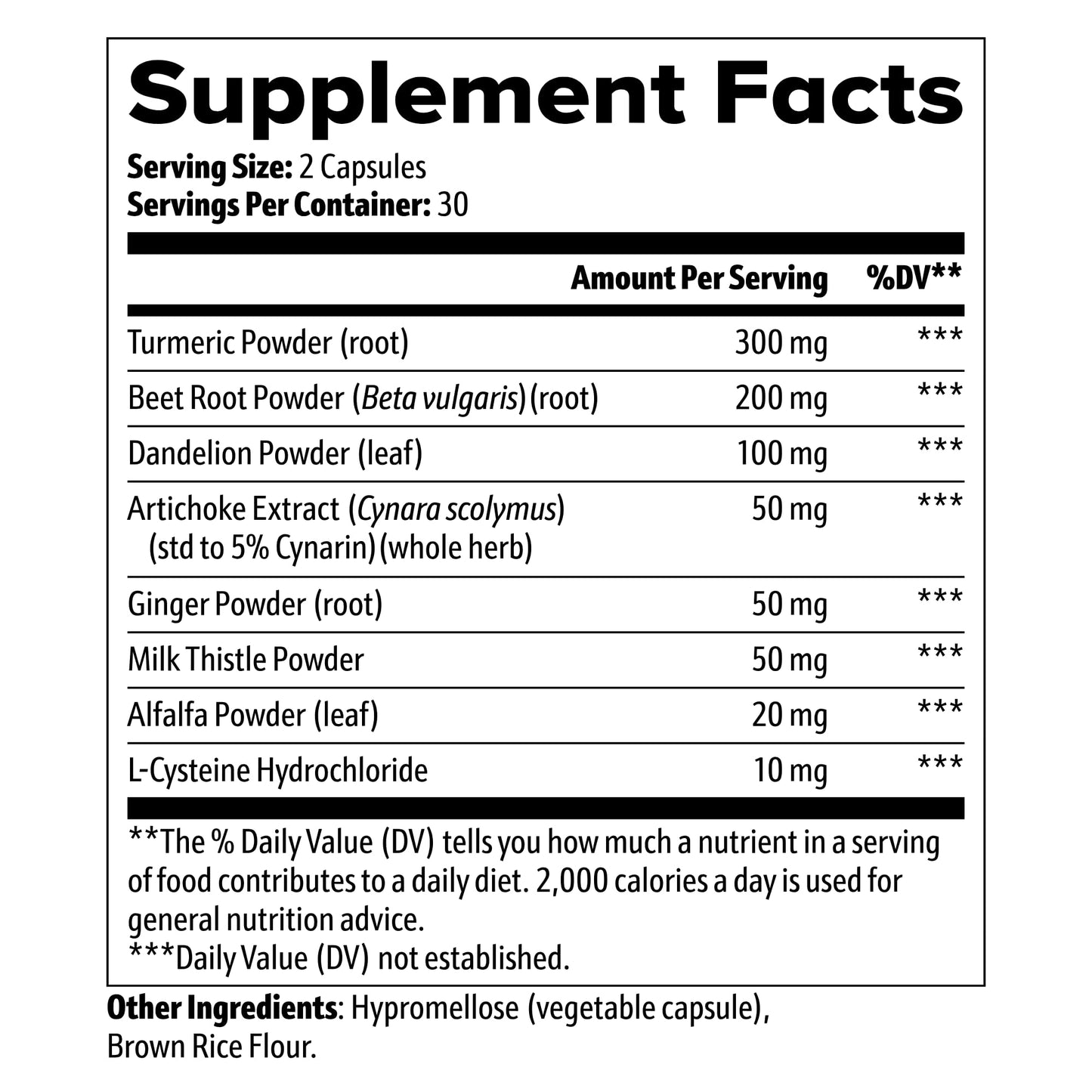 Eternal Springs Bio LiverLight Detox โ Herbal Liver Support, 60 Capsules, Gluten-Free & Plant-Based