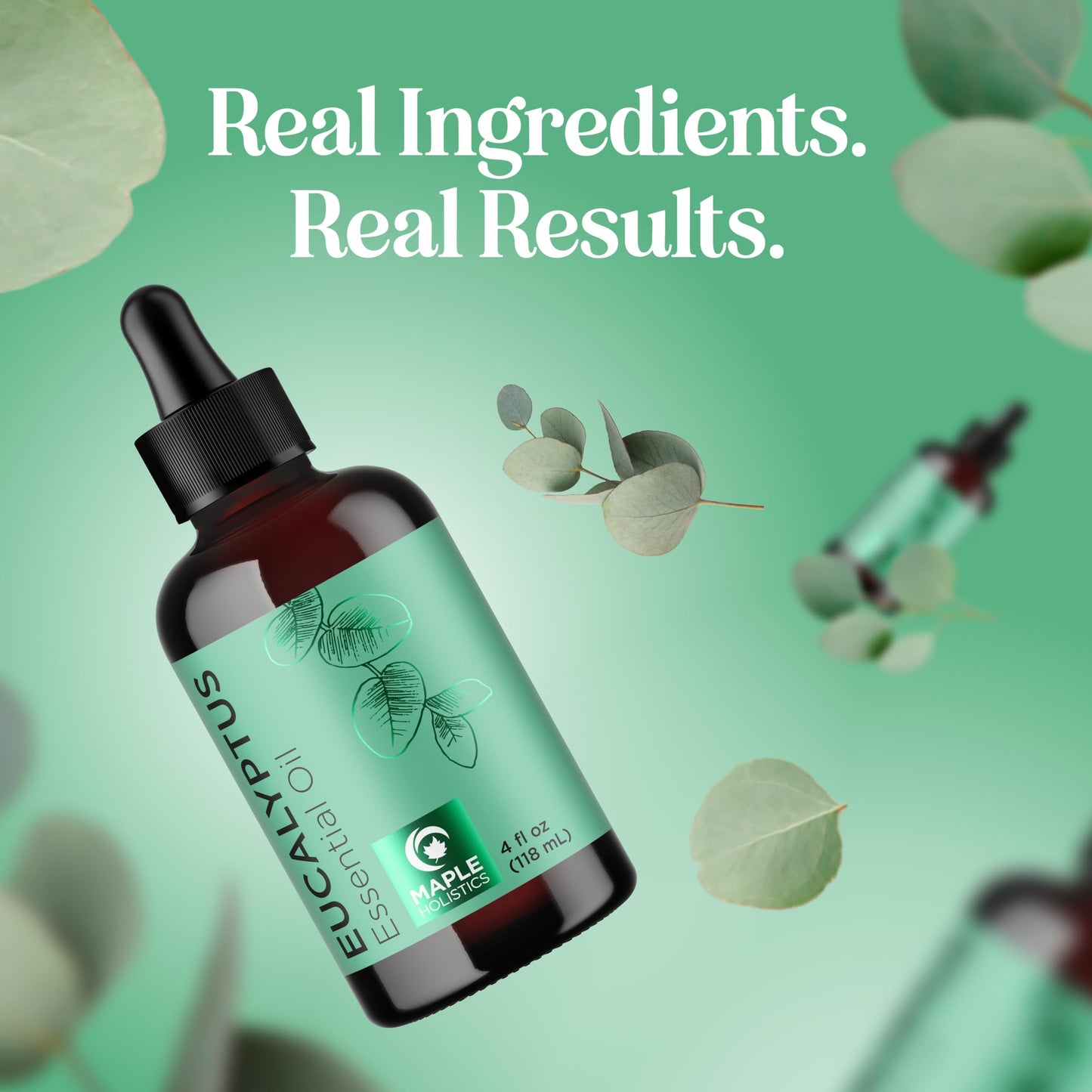Pure Eucalyptus Essential Oil 4oz โ Home Spa & Diffuser Oil for Dry Scalp