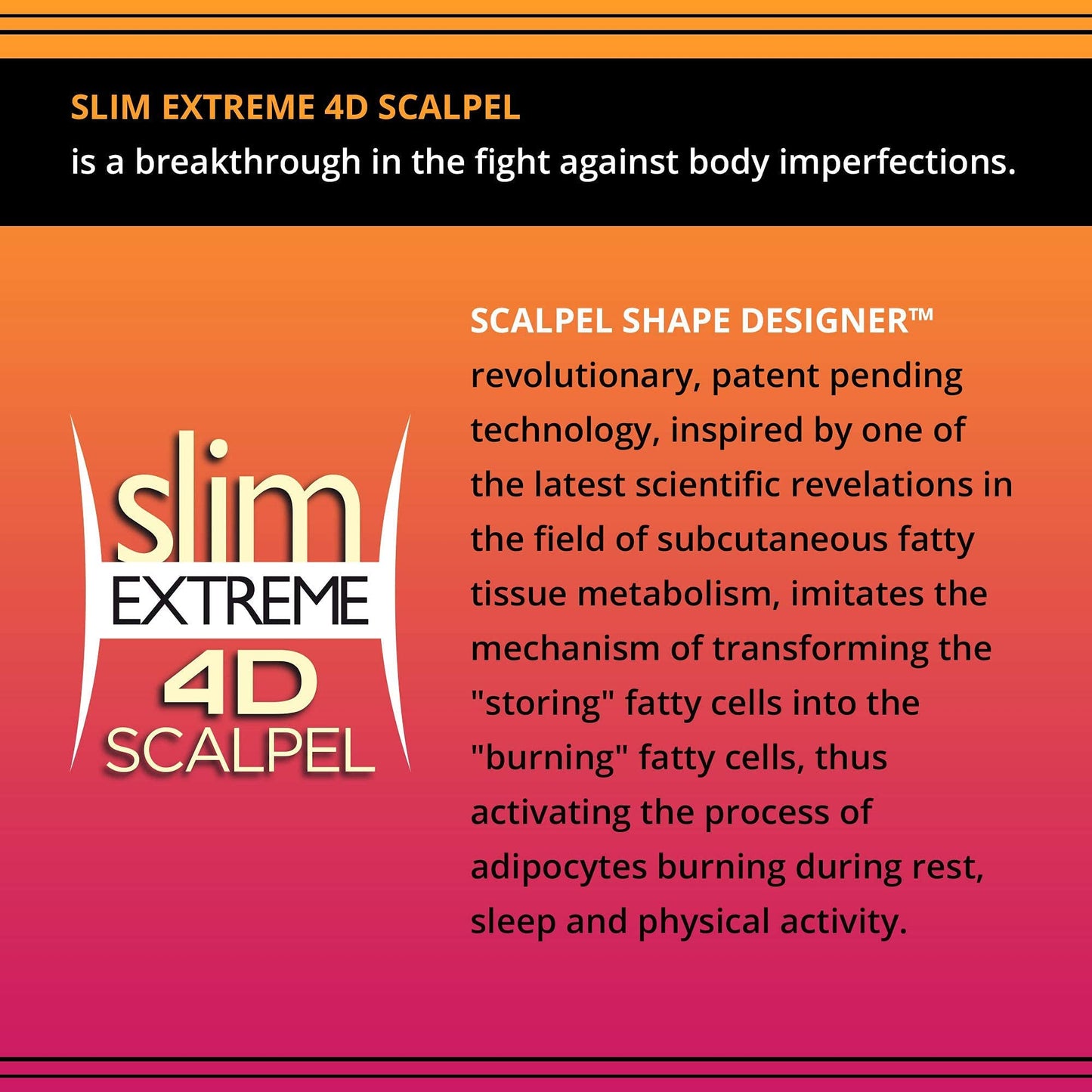 Eveline Cosmetics Slim Extreme 4D โ Body Modelling & Lifting Serums & Creams