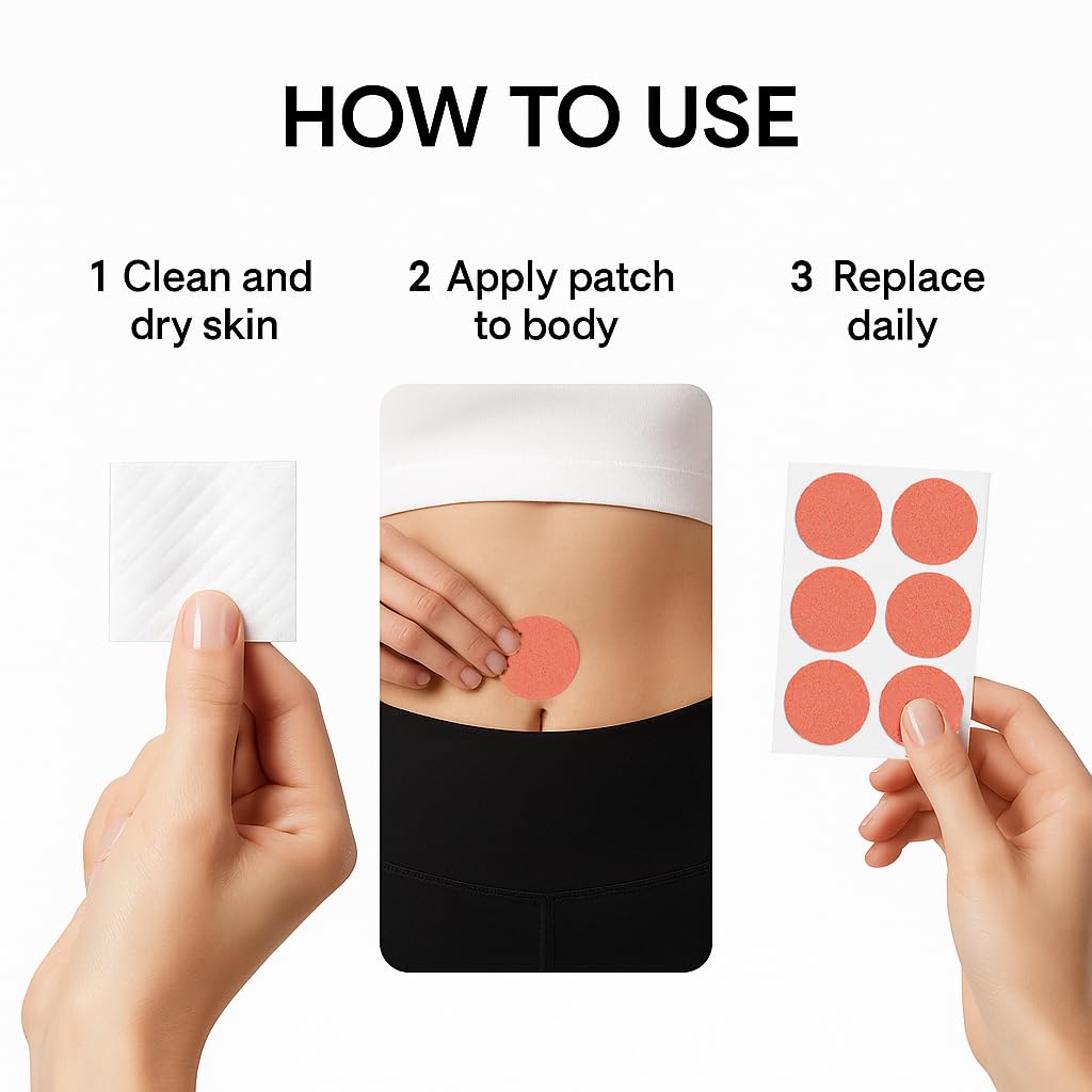 EverBliss GLP1 Patches β 60 Cosmetic Patches for Men & Women (2 Packs) β Plant-Based, Expert Formulated