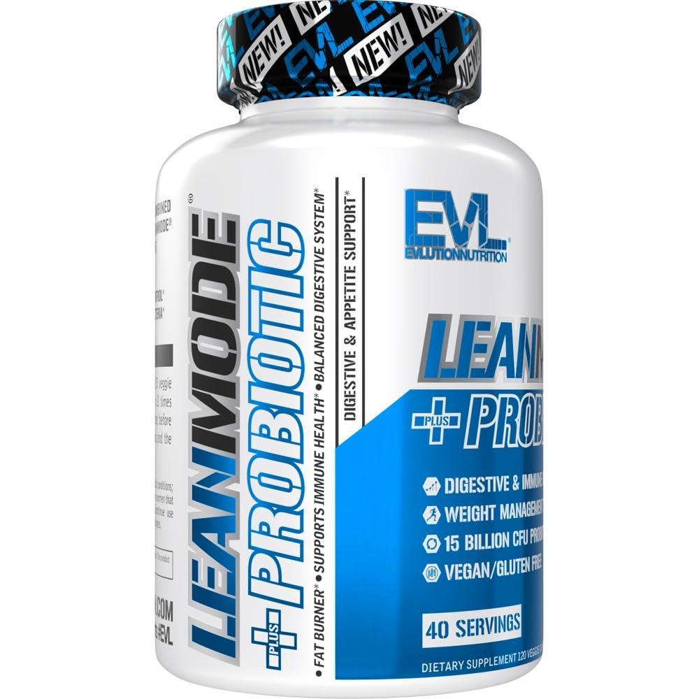 EVL LeanMode + Probiotic β 15B CFUs, Digestive Support, 40 Servings