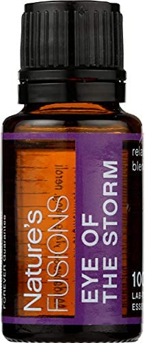 Nature's Fusions Eye of The Storm Essential Oil Blend โ 0.5 fl oz, Aromatherapy & Topical Use