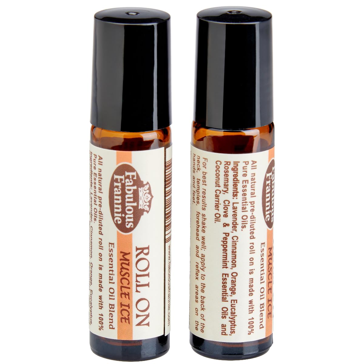 Fabulous Frannie Muscle Ice Roll-On โ 10ml Pre-Diluted Essential Oils