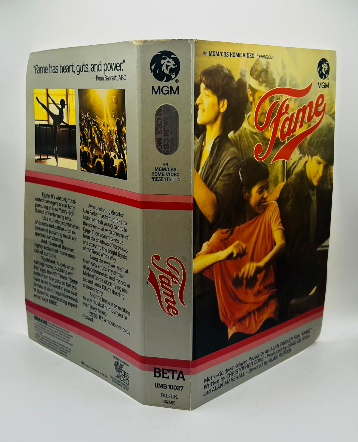 Fame (Betamax) Big Box Sleeve