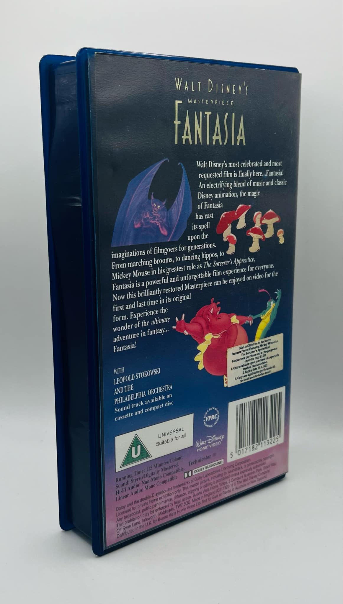 Fantasia Sleeve and Official Case (U)