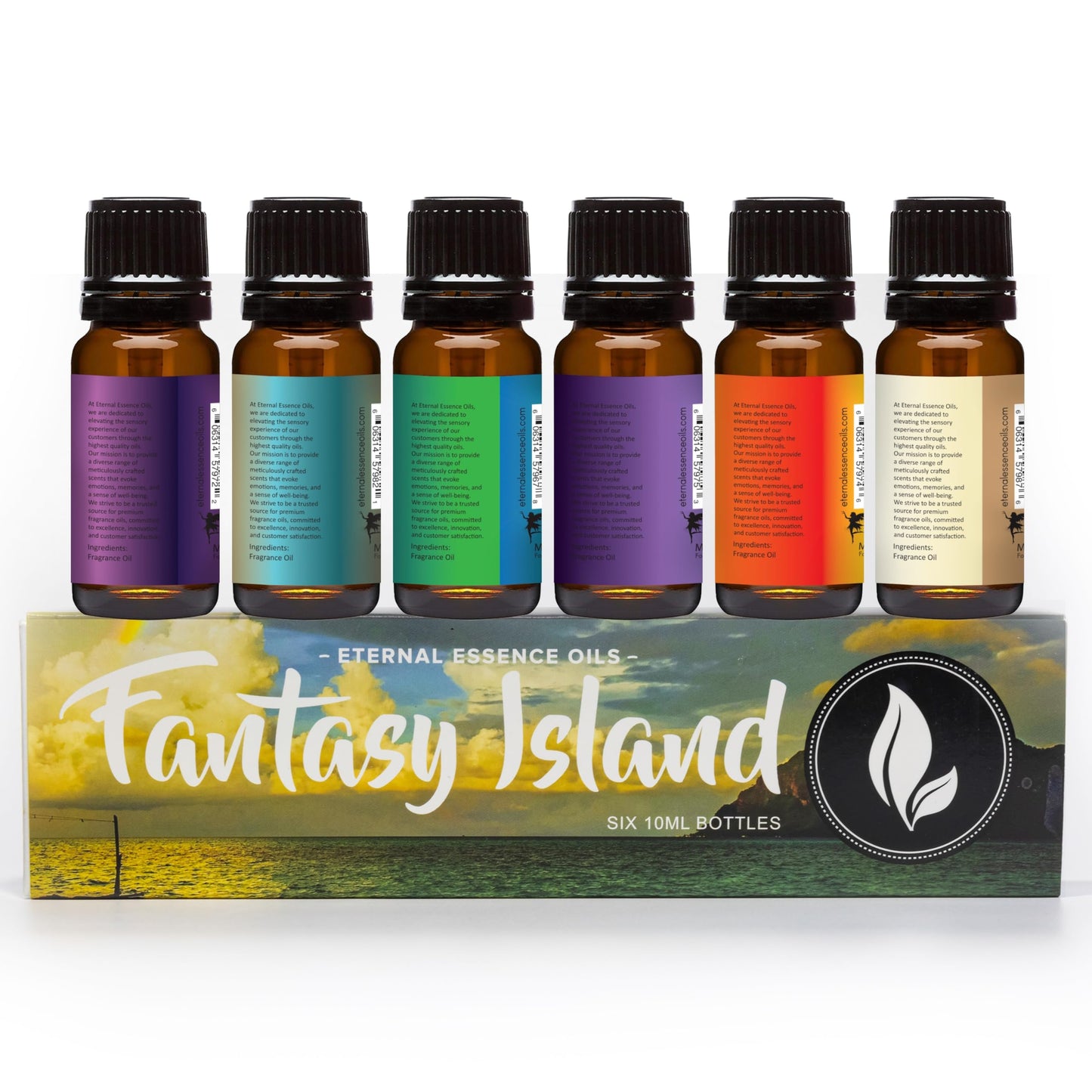 Fantasy Island 6-Pack Fragrance Oils (10ml) โ Eternal Essence Oils