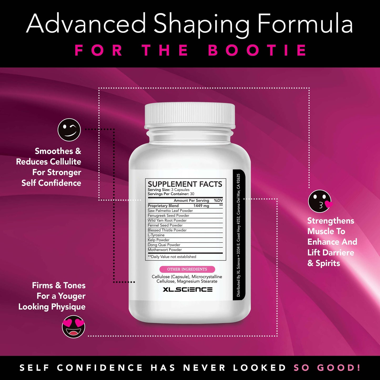 Fasst Butt Enhancement Pills for Women โ Supports Voluptuous Curves
