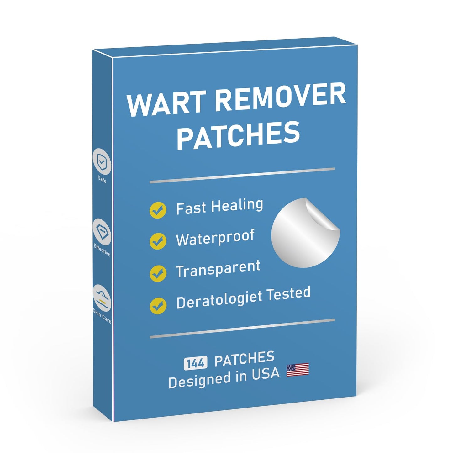 FEDOLOY Wart Remover Patches β Waterproof Hydrocolloid Skin Care Stickers for All Skin Types