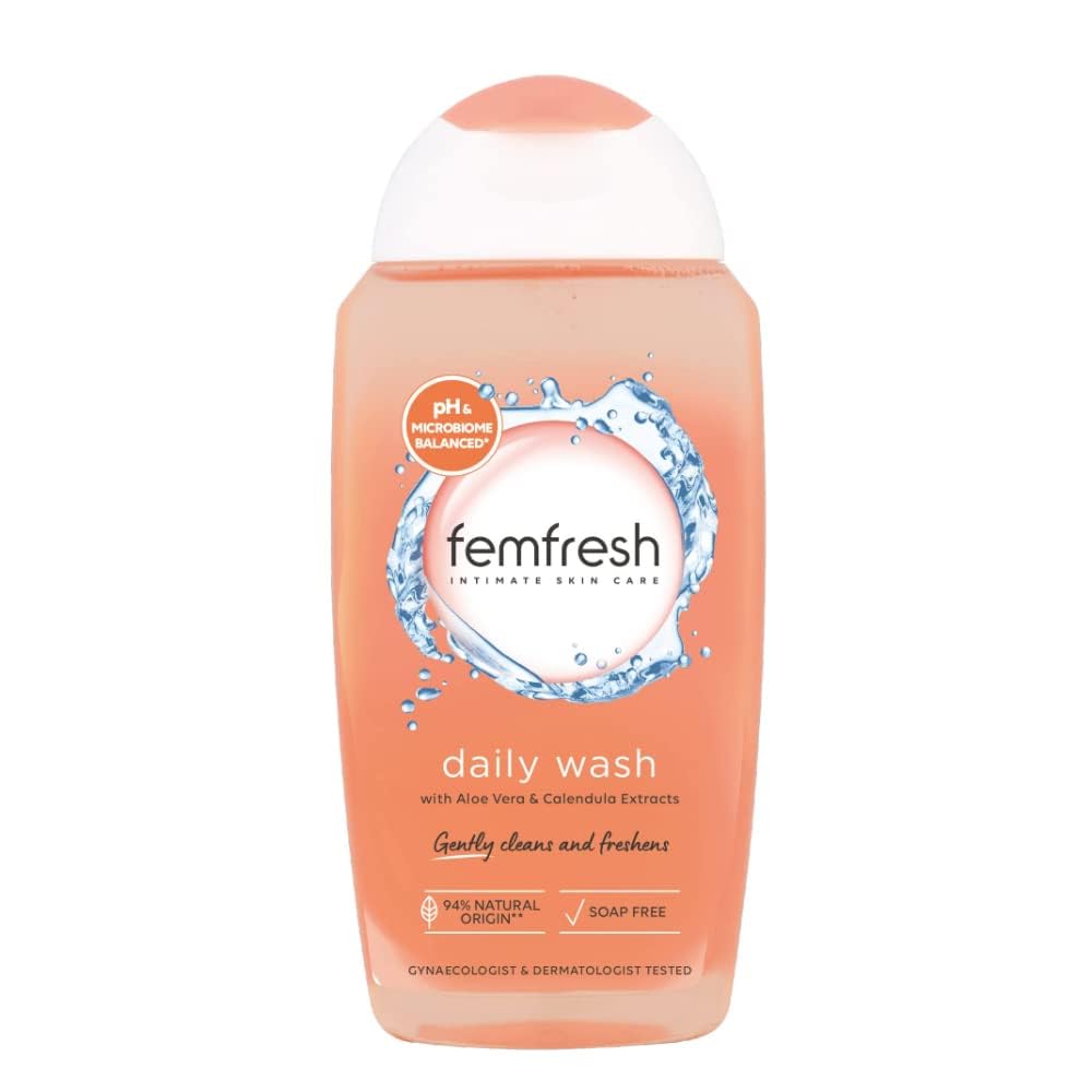Femfresh Intimate Hygiene Daily Intimate Wash 250Ml โ Pack of 6 | pH Balanced & Aloe Vera
