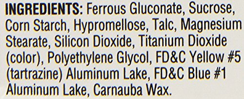 Fergon Iron Supplement โ Iron Tablets, 100 Count (Pack of 3)