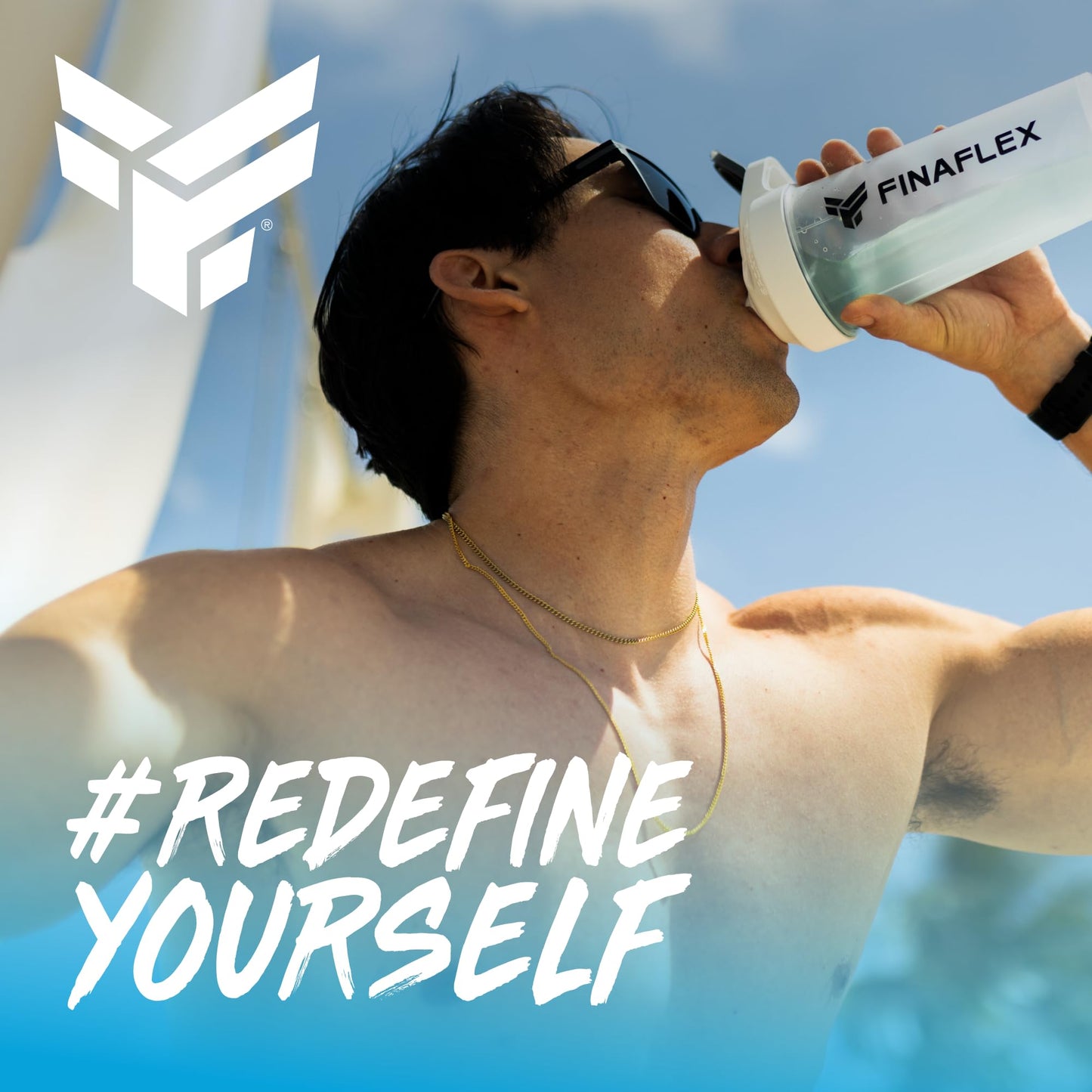 FINAFLEX Pure Creatine + Calypso Ocean Blue Lemonade โ 7.5 oz, 30 Servings | 5g Creatine Monohydrate