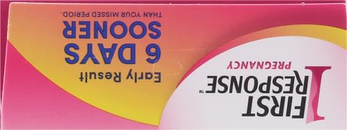 First Response Early Result Pregnancy Test โ Pack of 2 (6 Days Early)