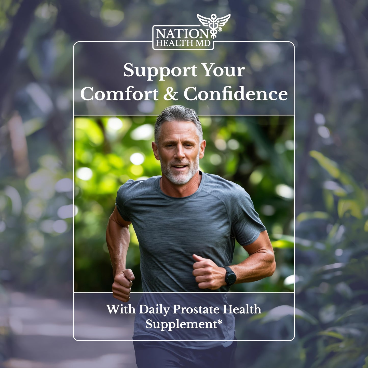 Flow Active Prostate Health for Men โ Saw Palmetto, Pine Bark & Selenium | 30 Capsules | NATION HEALTH MD