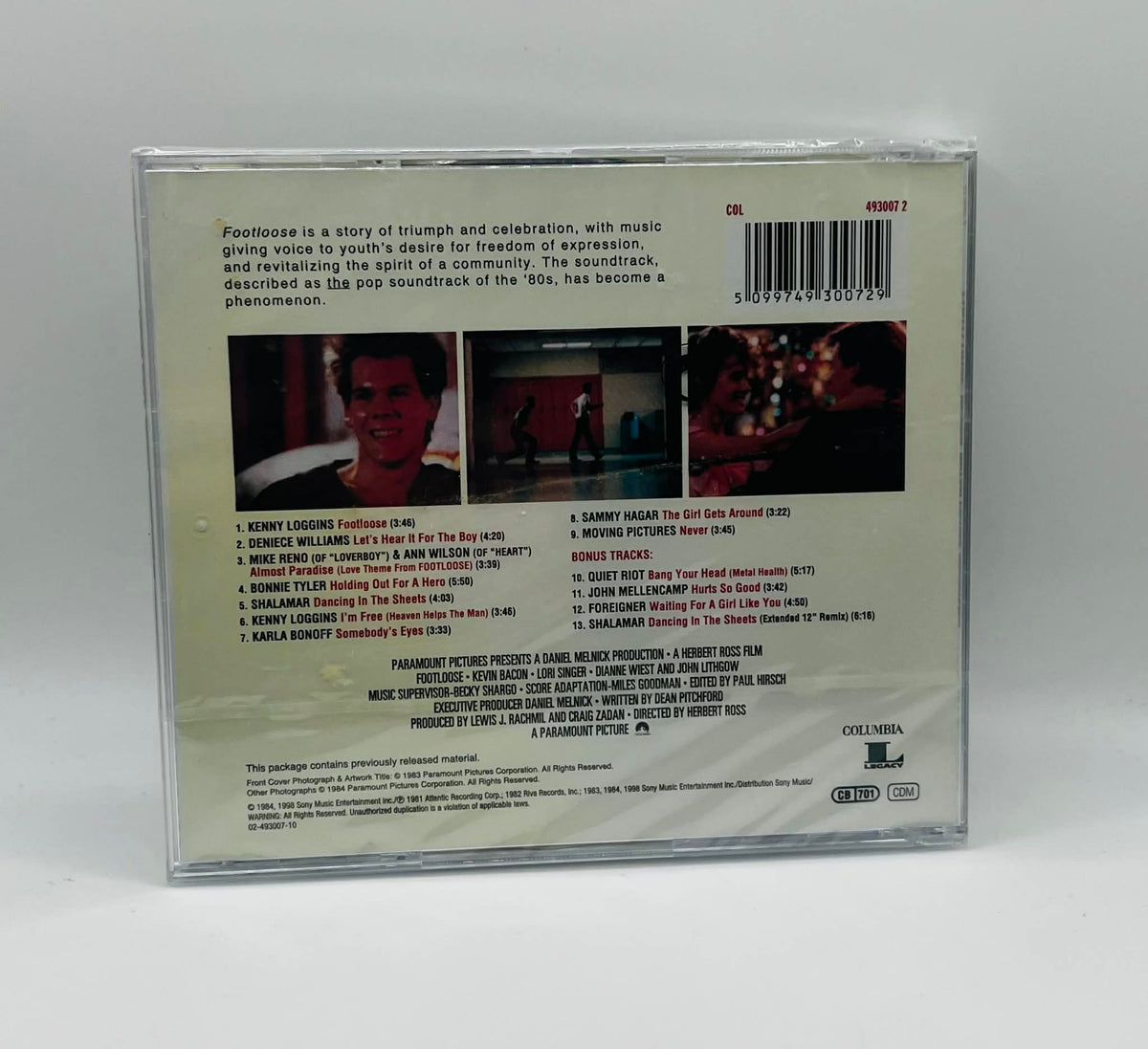 Footloose Soundtrack (NEW SEALED)