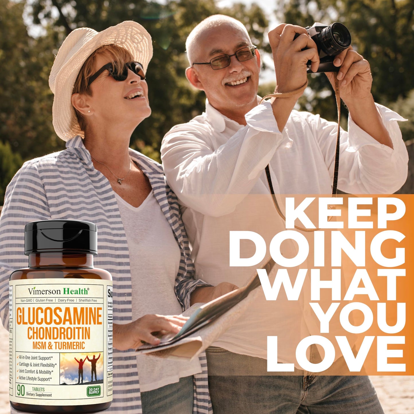 Glucosamine Chondroitin MSM 1500 mg โ Joint Support & Cartilage Health (90 Tablets)