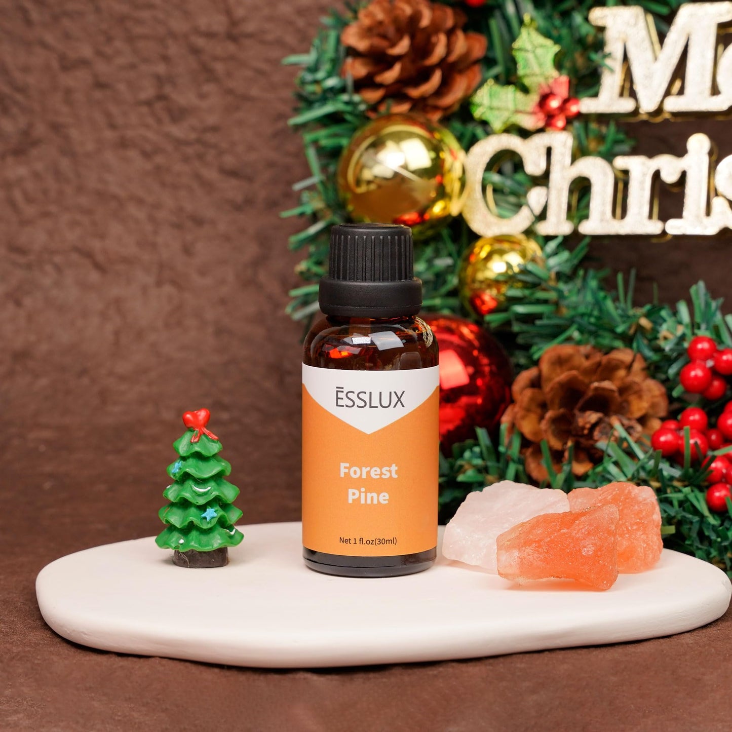 Forest Pine Fragrance Oil | ESSLUX Christmas Scents โ 30 ml for Diffuser, Candle & Soap Making