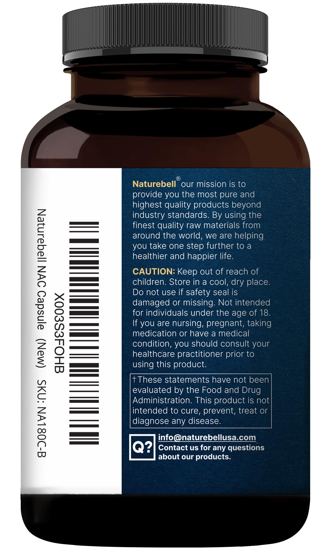 2 Pack NAC with Quercetin โ 1200mg/Serving, 480 Capsules | Non-GMO