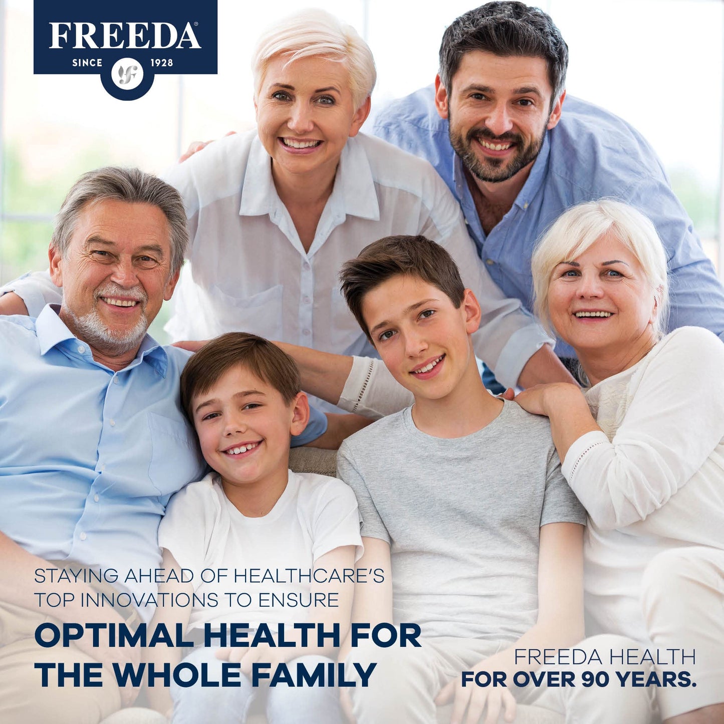 Freeda Senior Multivitamin 60+ β Kosher One Daily Tablet | 250 Count