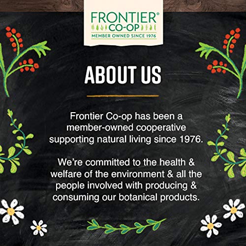 Frontier Co-op Stevia Herb โ Cut & Sifted Green, Certified Organic | 1 lb Bulk