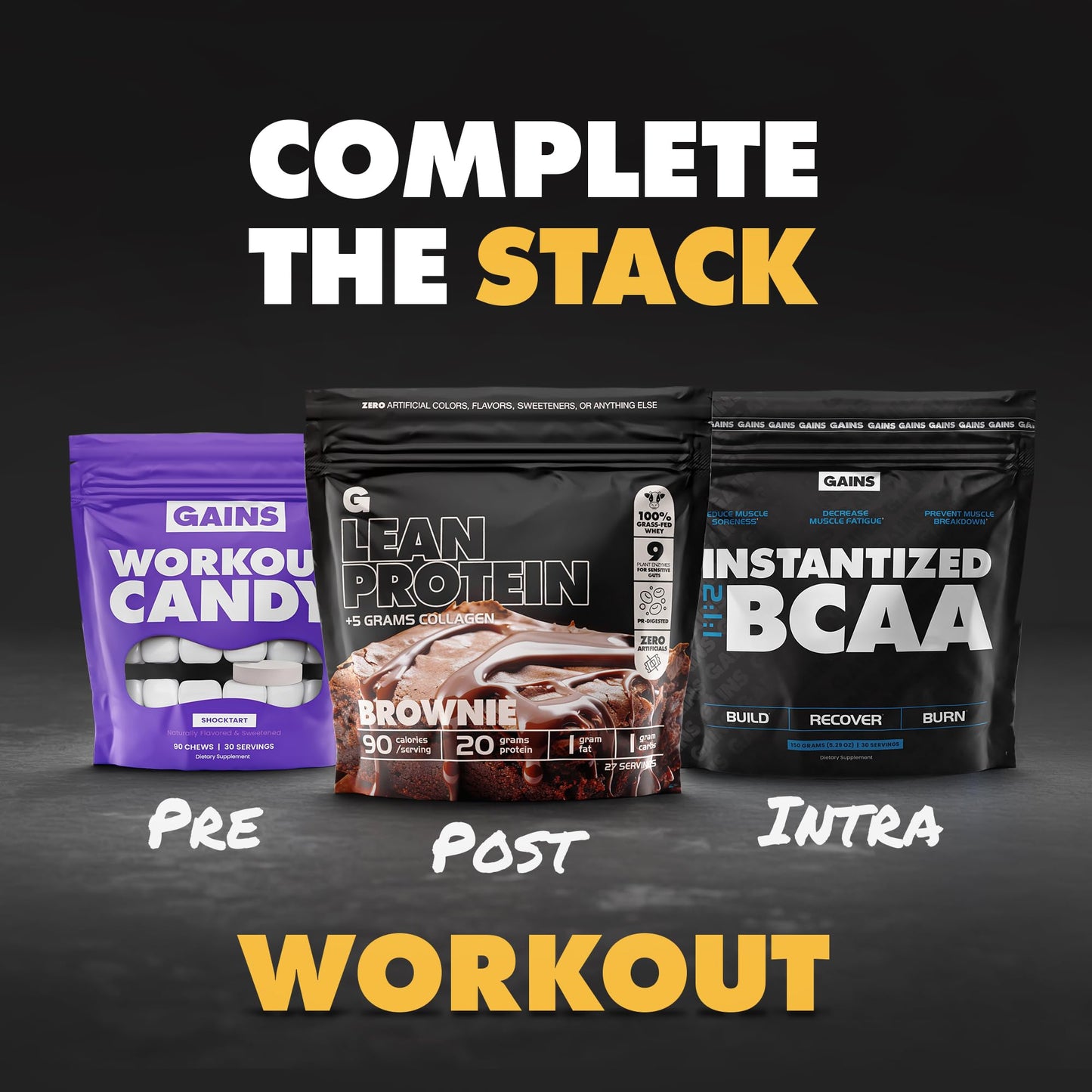 Gains in Bulk Instantized Creatine Monohydrate β Soluble, No Bloat, 30 Servings