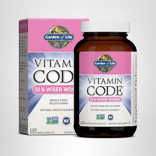 Garden of Life Vitamin Code 50 & Wiser Women Multivitamin โ 120 Capsules