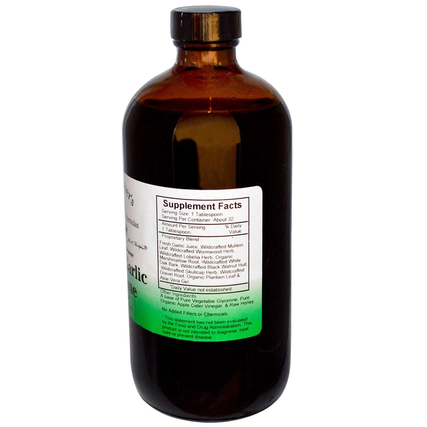 Christopher's Original Formulas Super Garlic Immune Syrup โ 16 fl oz | Traditional Herbal Blend | USA Made