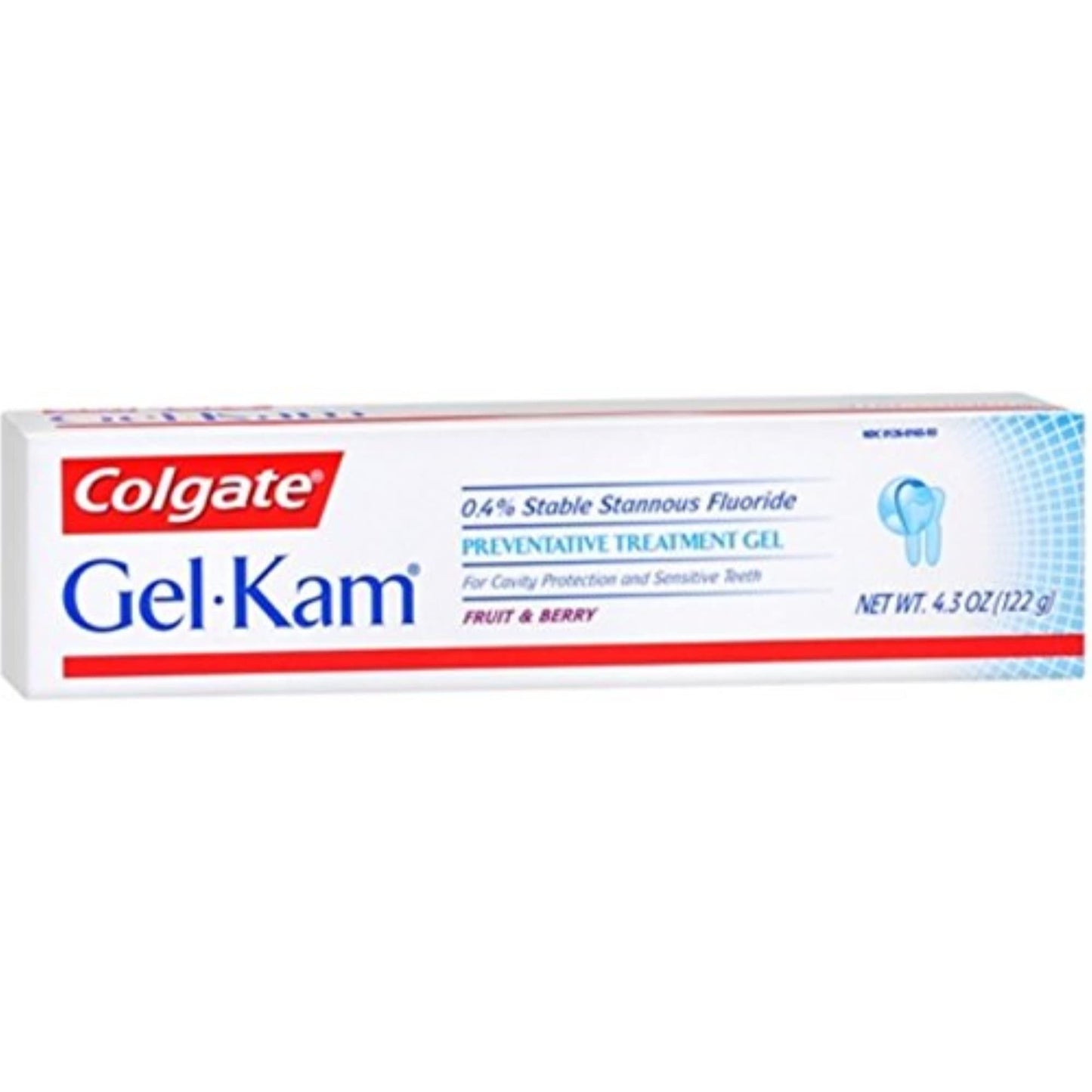 GEL-KAM Fluoride Gel Fruit/Berry 4.3 oz โ 3 Pack