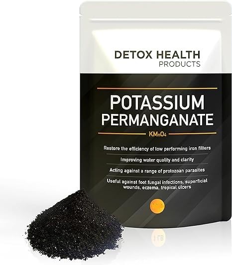 Generic Potassium Permanganate Crystal โ Free Flowing Powder, 2 OZ | Detox Health Products