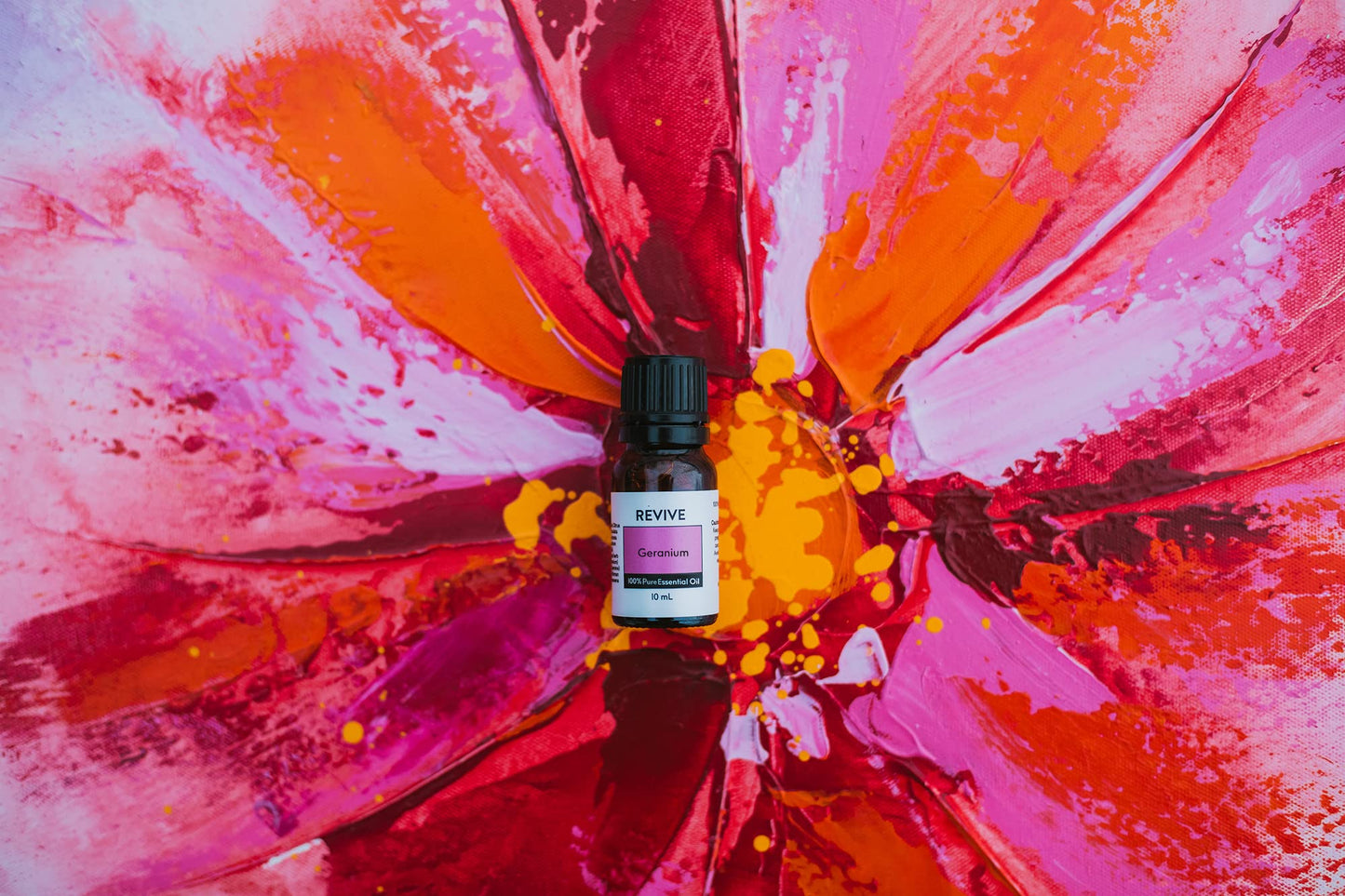 Geranium Essential Oil โ 100% Pure Therapeutic Grade | Revive