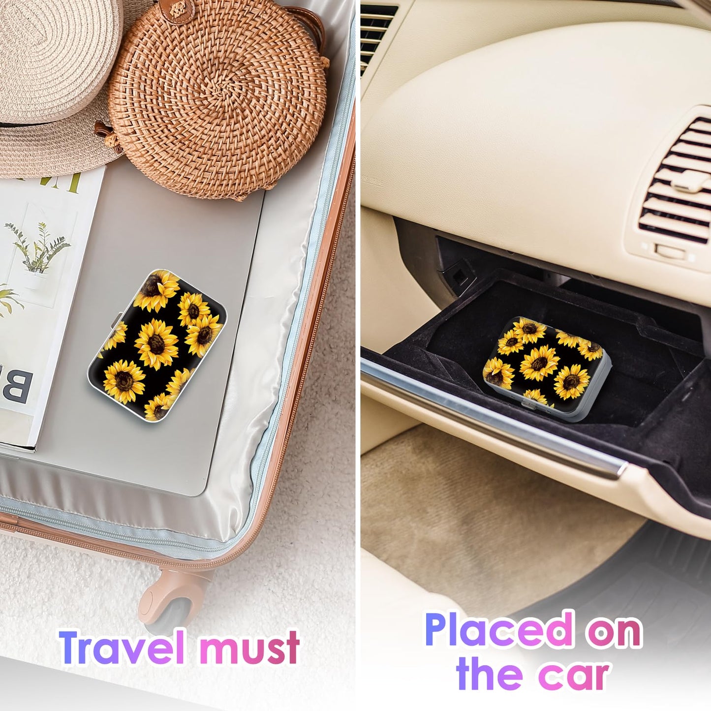 Gerkia Dental Floss Portable Case โ Travel-Friendly Floss Picks Dispenser