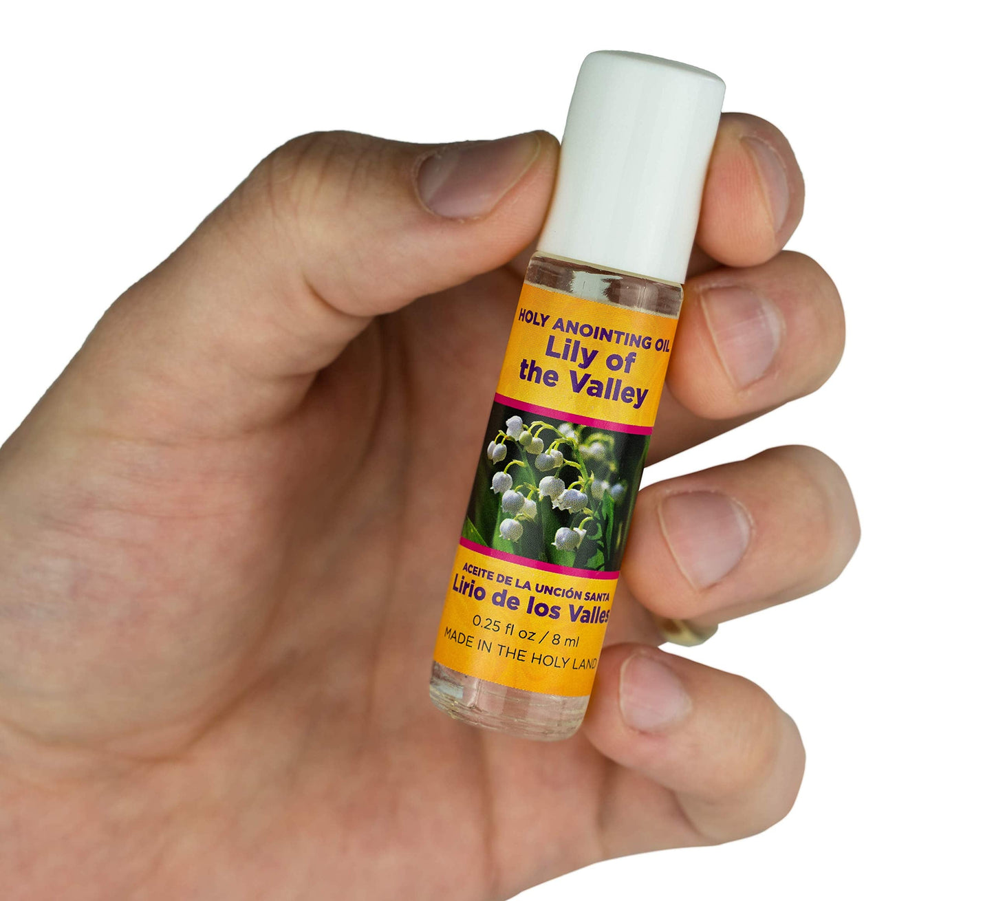 Lily of the Valley Holy Land Anointing Oil โ Jerusalem 1/4 oz Roller
