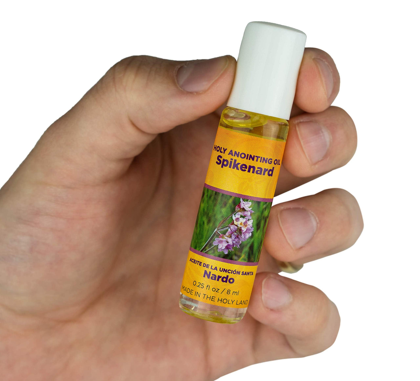 Spikenard Holy Land Anointing Oil โ 1/4 oz Roller from Jerusalem | Israel Sourced, Biblical Oil