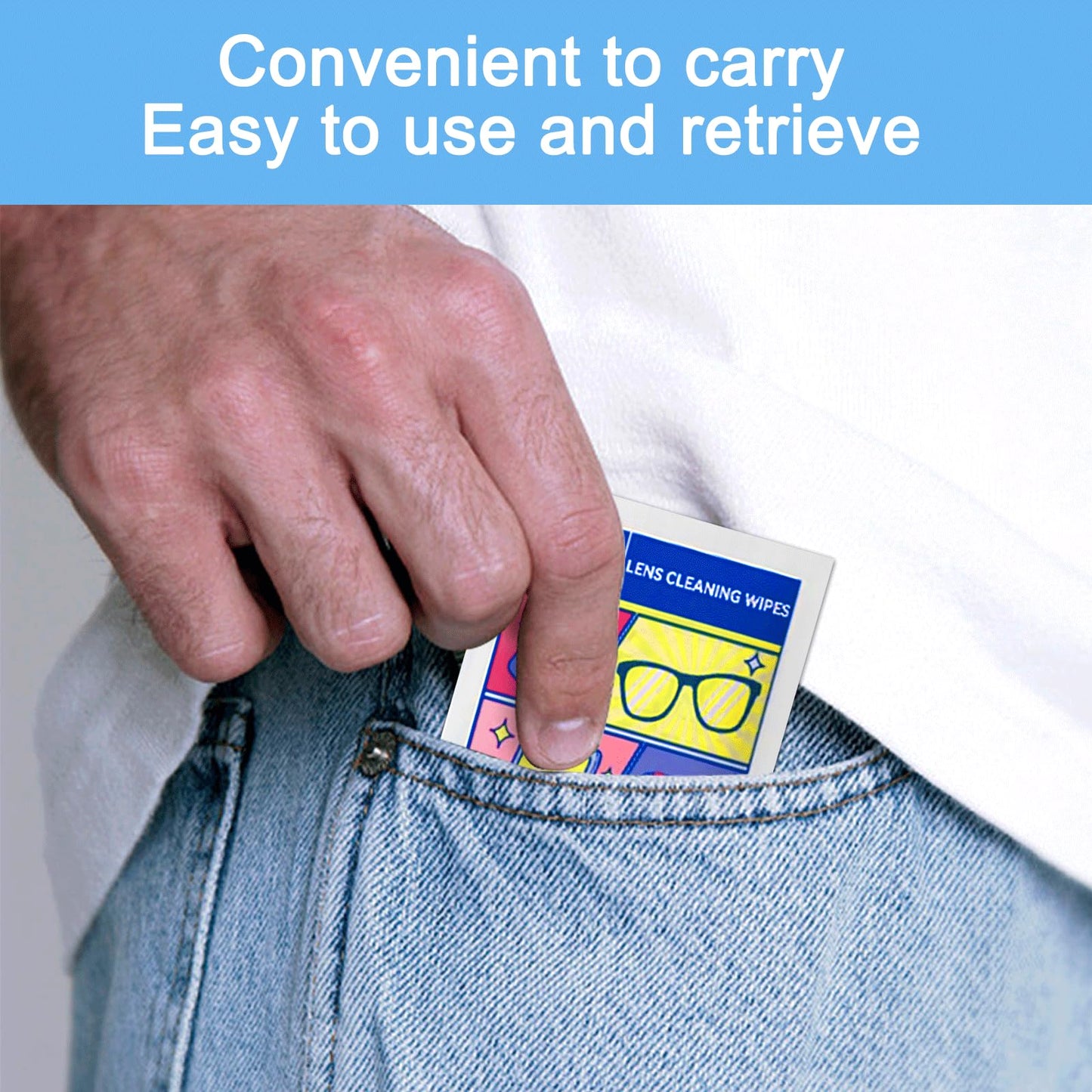 Lens Wipes for Eyeglasses & Screens โ 500 Count, Gentle & Portable