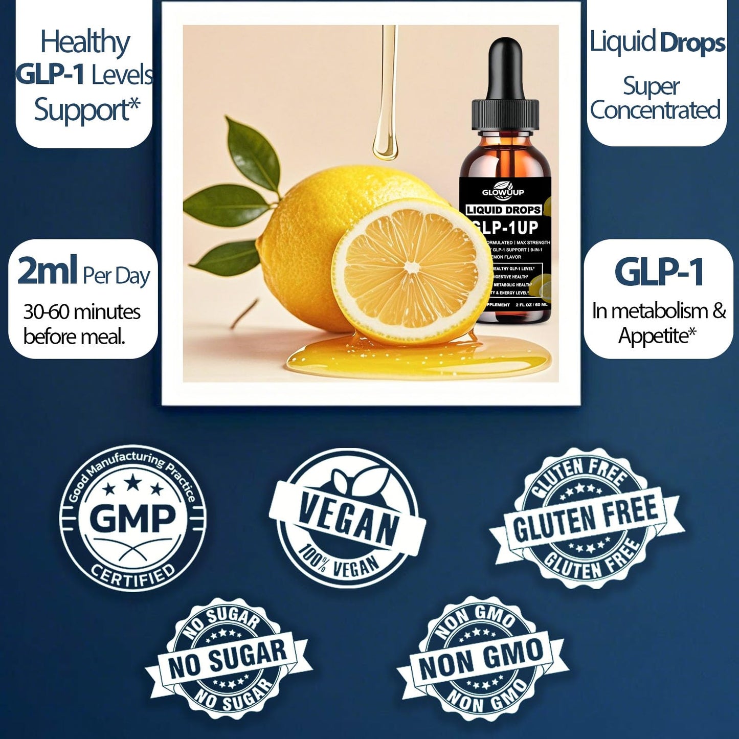 GLP-1 Drops โ 9-in-1 GLP-1 Support for Women & Men