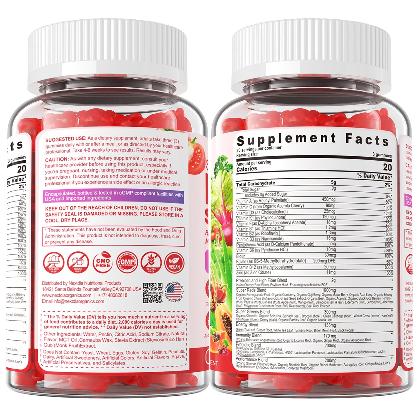 Super Reds Gummies โ 40+ Superfoods for Immunity & Energy
