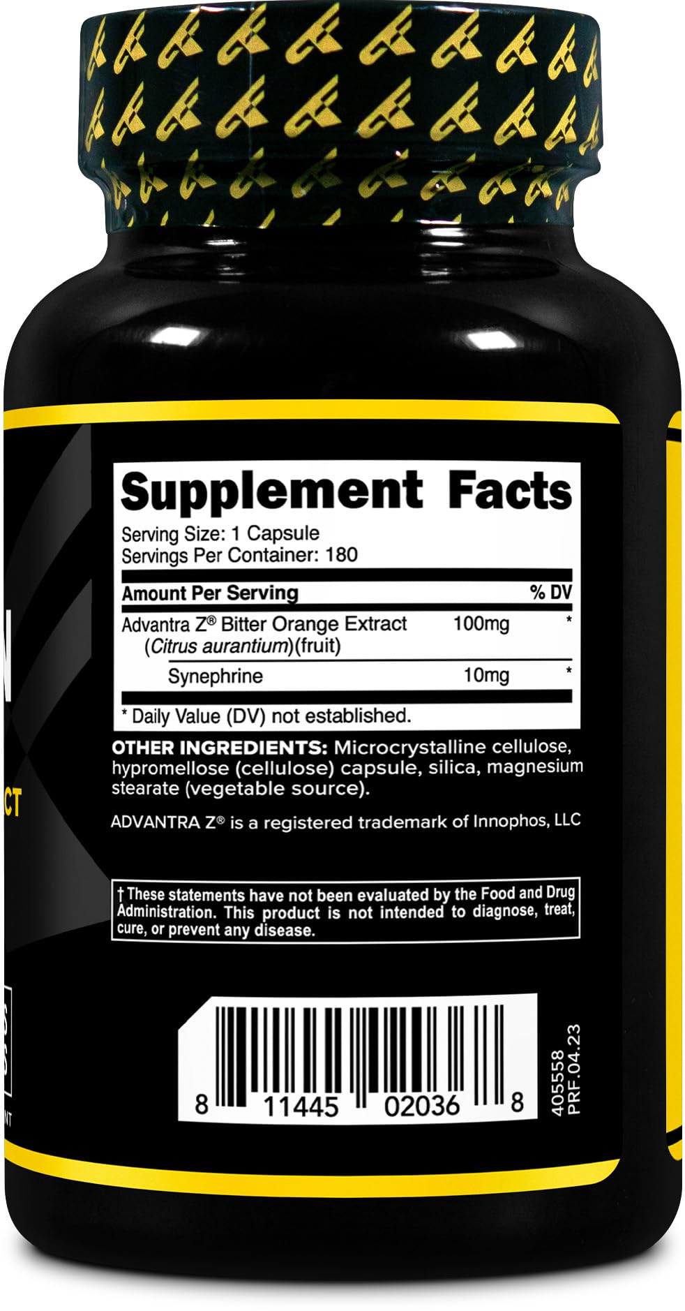 PrimaForce Syneburn Supplement, 180 Capsules โ Synephrine from ADVANTRA Z