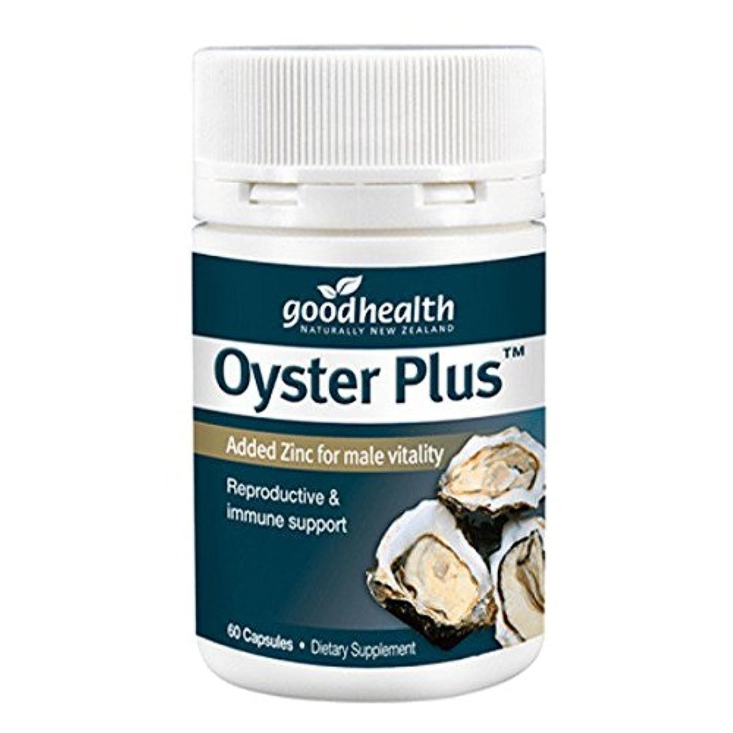 Goodhealth Zinc Plus Oyster Extract โ 60 Capsules | Natural Marine Zinc from New Zealand