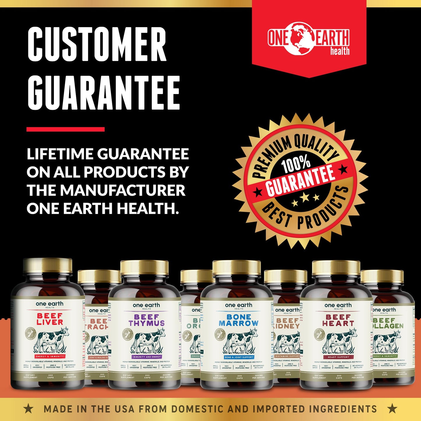 Grass Fed Beef Bone Marrow Supplement โ 200 Count | New Zealand Sourced