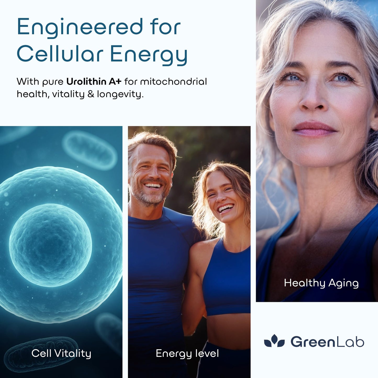 GreenLab Urolithin A+ 1500mg – Advanced Formula for Cellular Energy